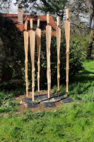 dřevěná socha do zahrady - Očekávání na objednávku