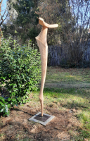 dřevěná socha do zahrady Toreador 