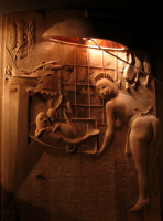 Dřevěné sochy podle návrhu ak. malíře Martina Velíška 