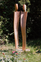 zahradní dřevěná socha - Pár dub 210 cm, 36000,-